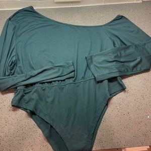 Body suit one shoulder